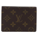 LOUIS VUITTON Monogram Porte 2 Cult Vertical Pass Case M60533 LV Auth BA11518-2