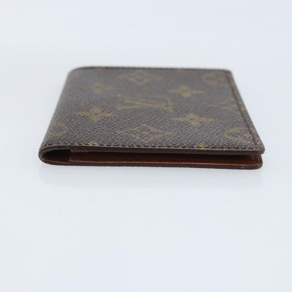 LOUIS VUITTON Monogram Porte 2 Cult Vertical Pass Case M60533 LV Auth BA11518