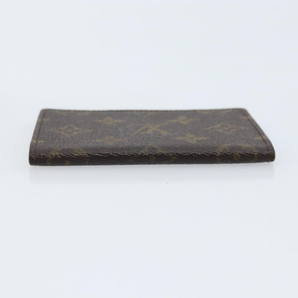 LOUIS VUITTON Monogram Porte 2 Cult Vertical Pass Case M60533 LV Auth BA11518