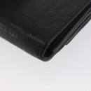 LOUIS VUITTON Monogram Shadow Discovery Compact Wallet Black M67631 Auth BA11519-16