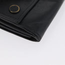 LOUIS VUITTON Monogram Shadow Discovery Compact Wallet Black M67631 Auth BA11519-7