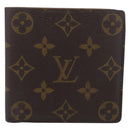 LOUIS VUITTON Monogram Portefeuille Marco Bifold Wallet M61675 LV Auth BA11520-2