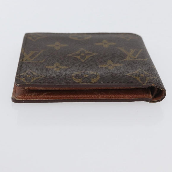 LOUIS VUITTON Monogram Portefeuille Marco Bifold Wallet M61675 LV Auth BA11520