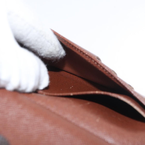 LOUIS VUITTON Monogram Porte Monnaie Billets Viennois Wallet M61663 Auth BA11522