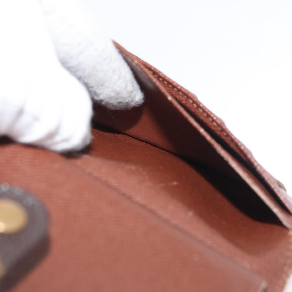LOUIS VUITTON Monogram Porte Monnaie Billets Viennois Wallet M61663 Auth BA11522