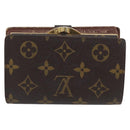 LOUIS VUITTON Monogram Porte Monnaie Billets Viennois Wallet M61663 Auth BA11522-2