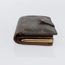 LOUIS VUITTON Monogram Porte Monnaie Billets Viennois Wallet M61663 Auth BA11522-3
