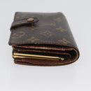 LOUIS VUITTON Monogram Porte Monnaie Billets Viennois Wallet M61663 Auth BA11522-4