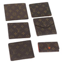 LOUIS VUITTON Monogram Wallet 6 Set LV Auth BA11524-1