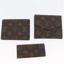LOUIS VUITTON Monogram Wallet 6 Set LV Auth BA11524-17