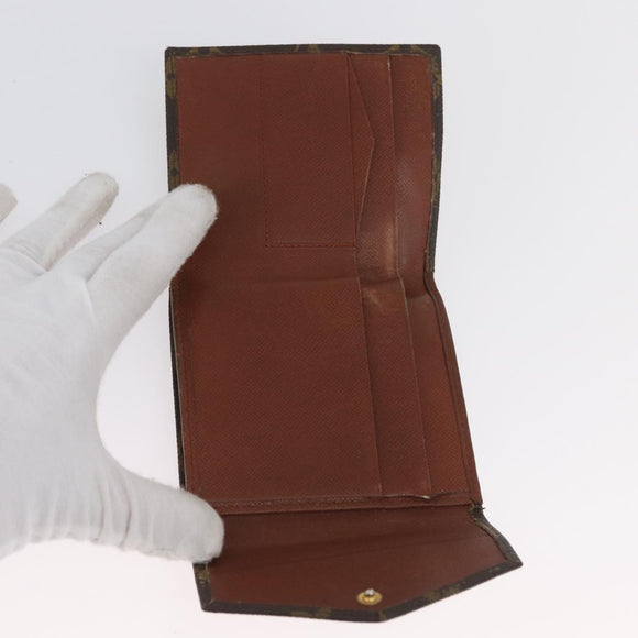 LOUIS VUITTON Monogram Wallet 6 Set LV Auth BA11524
