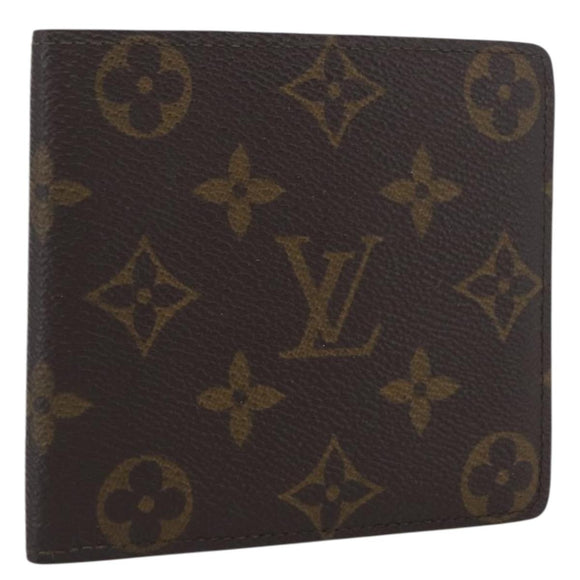 LOUIS VUITTON Monogram Porte Billets Cartes Crdit Portemonnee M60879 LV Auth BA11525