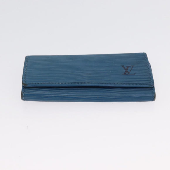 LOUIS VUITTON Monogram Epi LV Cup Leather 7 Set Blue Black Red LV Auth BA11526