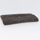 LOUIS VUITTON Monogram Damier Ebene Long Wallet 5 Set LV Auth BA11527-10
