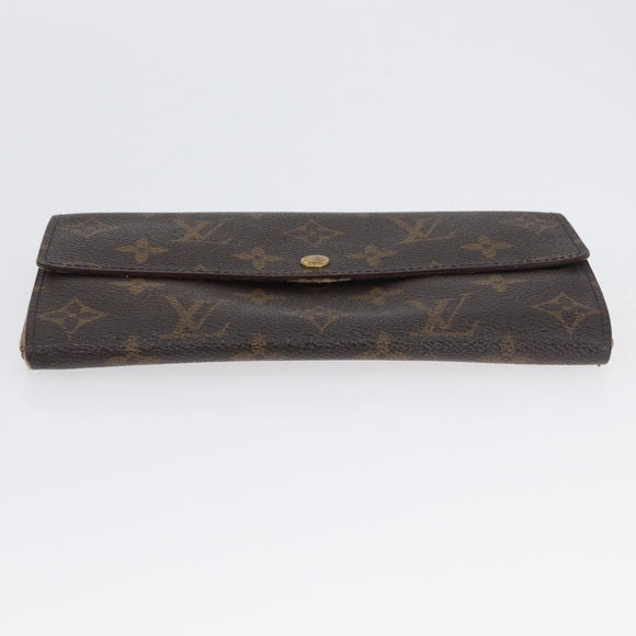 LOUIS VUITTON Monogram Damier Ebene Long Wallet 5 Set LV Auth BA11527