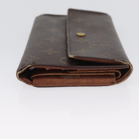 LOUIS VUITTON Monogram Damier Ebene Long Wallet 5 Set LV Auth BA11527