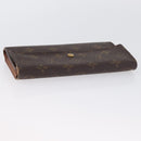 LOUIS VUITTON Monogram Damier Ebene Long Wallet 5 Set LV Auth BA11527-17