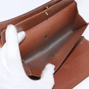 LOUIS VUITTON Monogram Damier Ebene Long Wallet 5 Set LV Auth BA11527-20