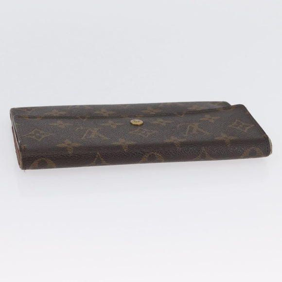 LOUIS VUITTON Monogram Damier Ebene Long Wallet 5 Set LV Auth BA11527