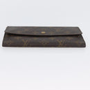 LOUIS VUITTON Monogram Damier Ebene Long Wallet 5 Set LV Auth BA11527-28