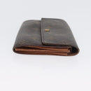 LOUIS VUITTON Monogram Damier Ebene Long Wallet 5 Set LV Auth BA11527-9