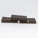 LOUIS VUITTON Monogram Damier Ebene Wallet 6 Set LV Auth BA11528-18