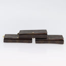 LOUIS VUITTON Monogram Damier Ebene Wallet 6 Set LV Auth BA11528-19
