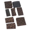 LOUIS VUITTON Monogram Damier Ebene Wallet 8 sets LV Auth BA11529-1