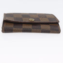 LOUIS VUITTON Monogram Damier Ebene Wallet 8 sets LV Auth BA11529-24