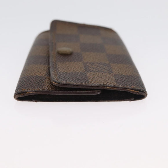 LOUIS VUITTON Monogram Damier Ebene Wallet 8 sets LV Auth BA11529