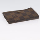 LOUIS VUITTON Monogram Damier Ebene Wallet 8 sets LV Auth BA11529-27