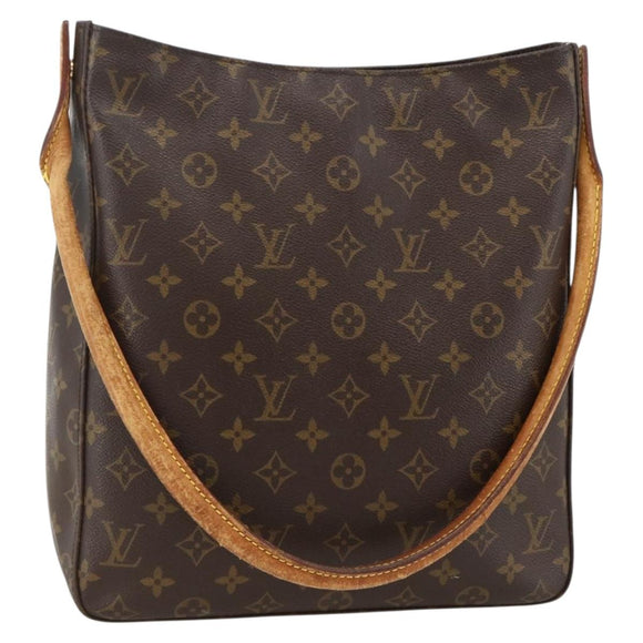LOUIS VUITTON Monogram Looping GM Shoulder Bag M51145 LV Auth BA11531