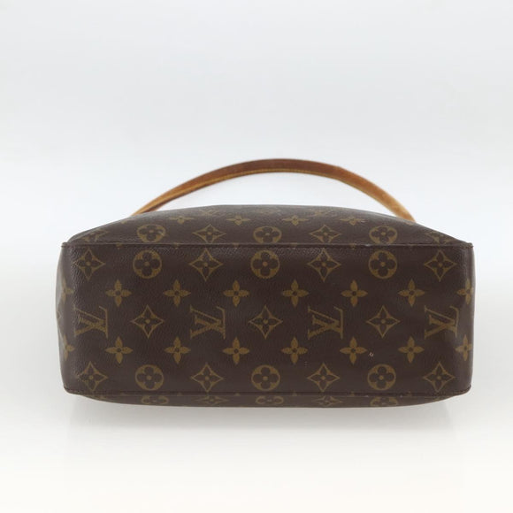 LOUIS VUITTON Monogram Looping GM Shoulder Bag M51145 LV Auth BA11531