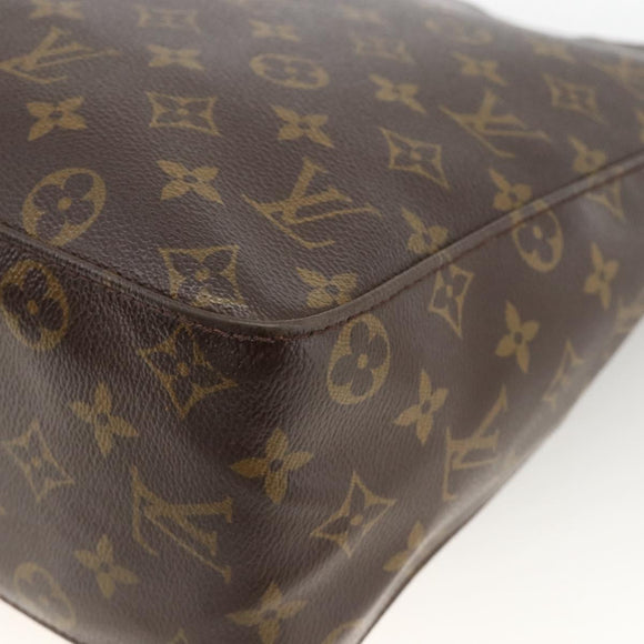 LOUIS VUITTON Monogram Looping GM Shoulder Bag M51145 LV Auth BA11531