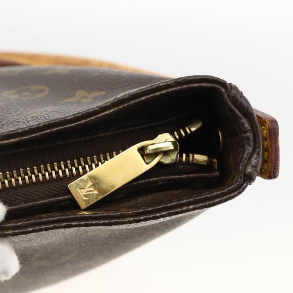 LOUIS VUITTON Monogram Looping GM Shoulder Bag M51145 LV Auth BA11531