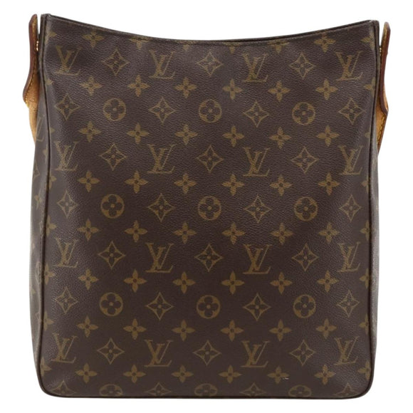 LOUIS VUITTON Monogram Looping GM Shoulder Bag M51145 LV Auth BA11531