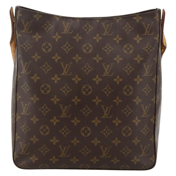 LOUIS VUITTON Monogram Looping GM Shoulder Bag M51145 LV Auth BA11531