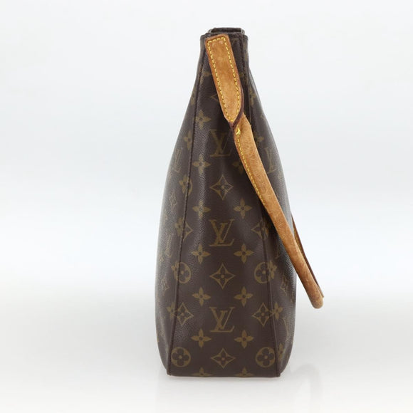 LOUIS VUITTON Monogram Looping GM Shoulder Bag M51145 LV Auth BA11531