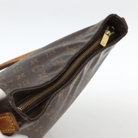 LOUIS VUITTON Monogram Looping GM Shoulder Bag M51145 LV Auth BA11531
