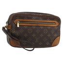 LOUIS VUITTON Monogram Marly Dragonne GM Clutch Bag M51825 LV Auth BA11533-1