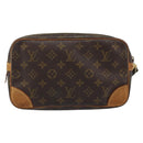 LOUIS VUITTON Monogram Marly Dragonne GM Clutch Bag M51825 LV Auth BA11533-2