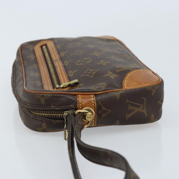 LOUIS VUITTON Monogram Marly Dragonne GM Clutch Bag M51825 LV Auth BA11533