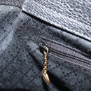 GUCCI Bamboo Hand Bag Suede 2way Black Gold 000 122 0316 Auth BA11541-20