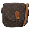 LOUIS VUITTON Monogram Saint Cloud GM Shoulder Bag M51242 LV Auth BA11542-1