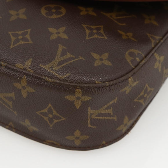 LOUIS VUITTON Monogram Saint Cloud GM Shoulder Bag M51242 LV Auth BA11542