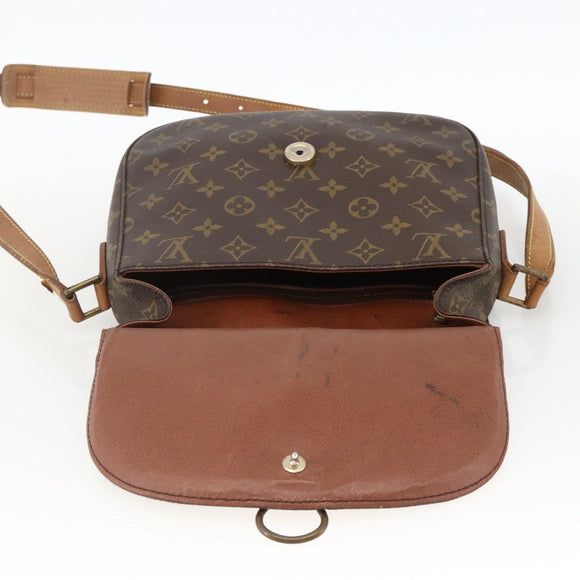 LOUIS VUITTON Monogram Saint Cloud GM Shoulder Bag M51242 LV Auth BA11542