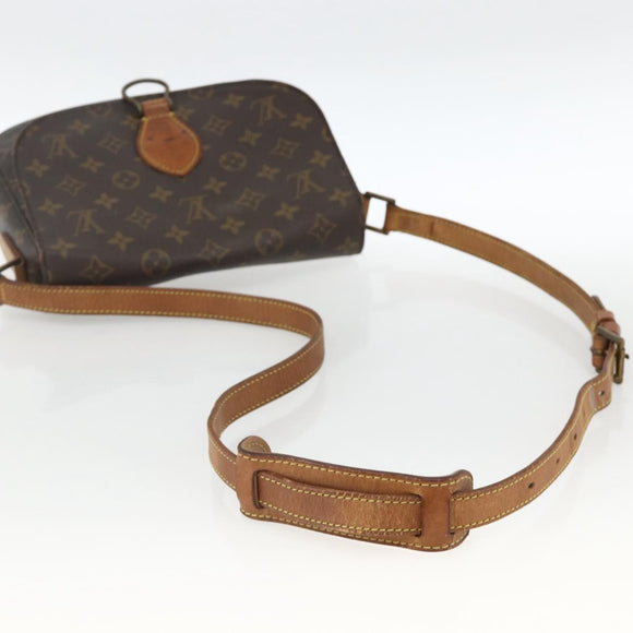 LOUIS VUITTON Monogram Saint Cloud GM Shoulder Bag M51242 LV Auth BA11542
