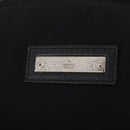 GUCCI Shoulder Bag Canvas Black Silver Auth BA11545-16