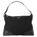 GUCCI Shoulder Bag Canvas Black Silver Auth BA11545-2