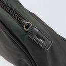 PRADA Hand Bag Nylon Gray Silver Auth BA11546-19